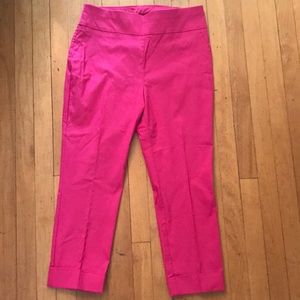 High Waisted Pull-On Skinny Ankle Pant